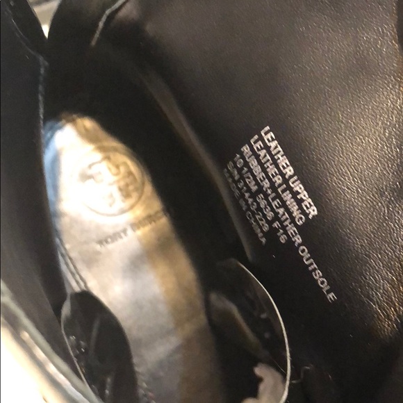 10.5 Tory Burch Boots Leather Sidney Boot - Picture 7 of 8